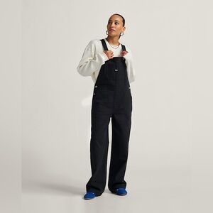 Vans Women's Black Denim Overalls